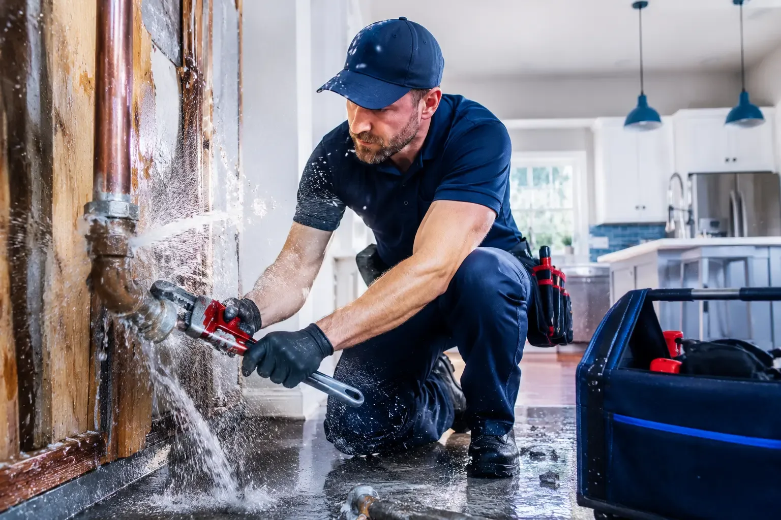 Local emergency pipe repair professionals in Davenport, OK
